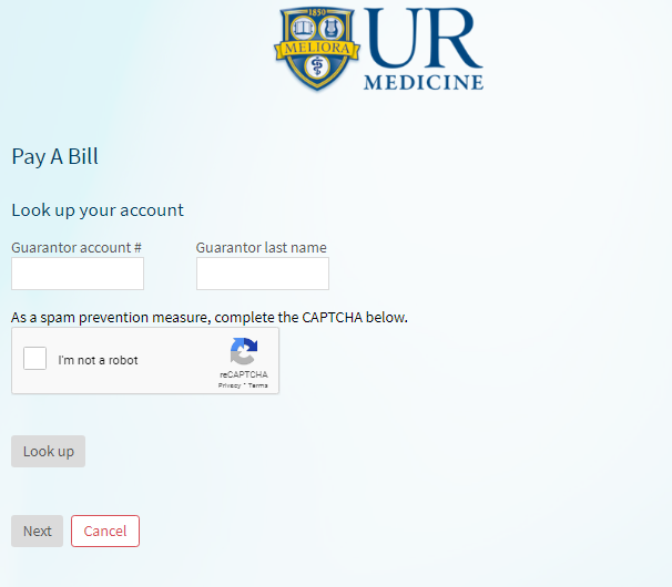 Patient Pay Bill Online